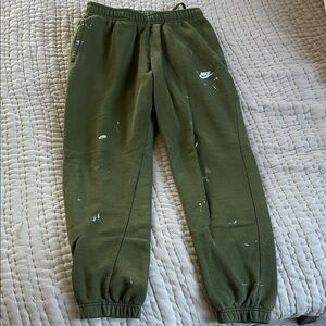 Nike Kids Olive Green Sweatpants